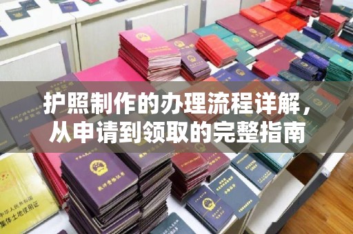 昭通护照制作的办理流程详解，从申请到领取的完整指南