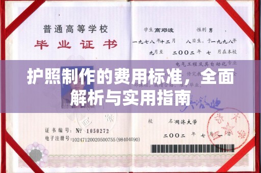 昭通护照制作的费用标准，全面解析与实用指南