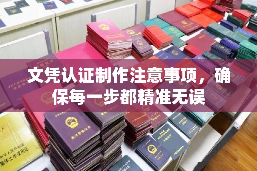 昭通文凭认证制作注意事项，确保每一步都精准无误